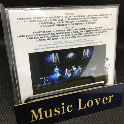 GENESIS / WEST PALM BEACH 1975 SOUNDBOARD (2CD)