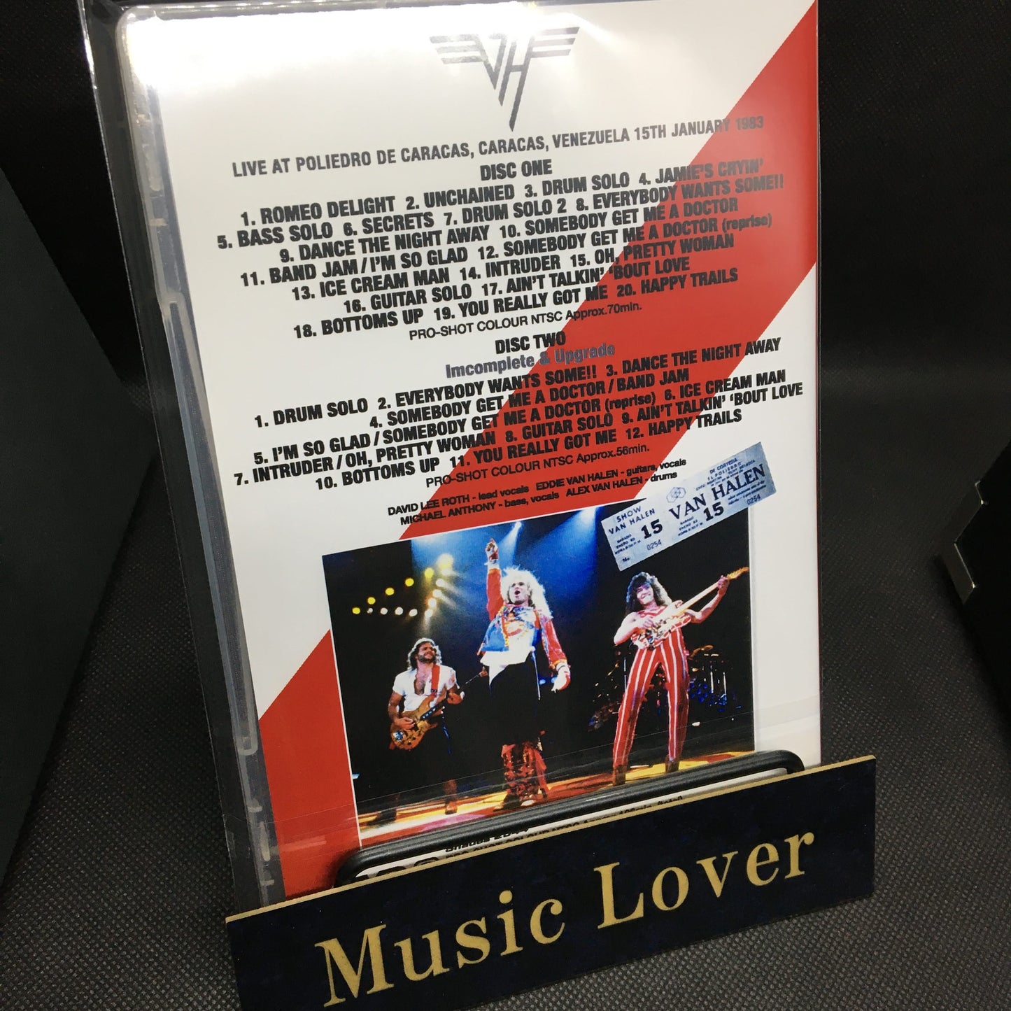 VAN HALEN / CARACAS 1983 (2DVDR)