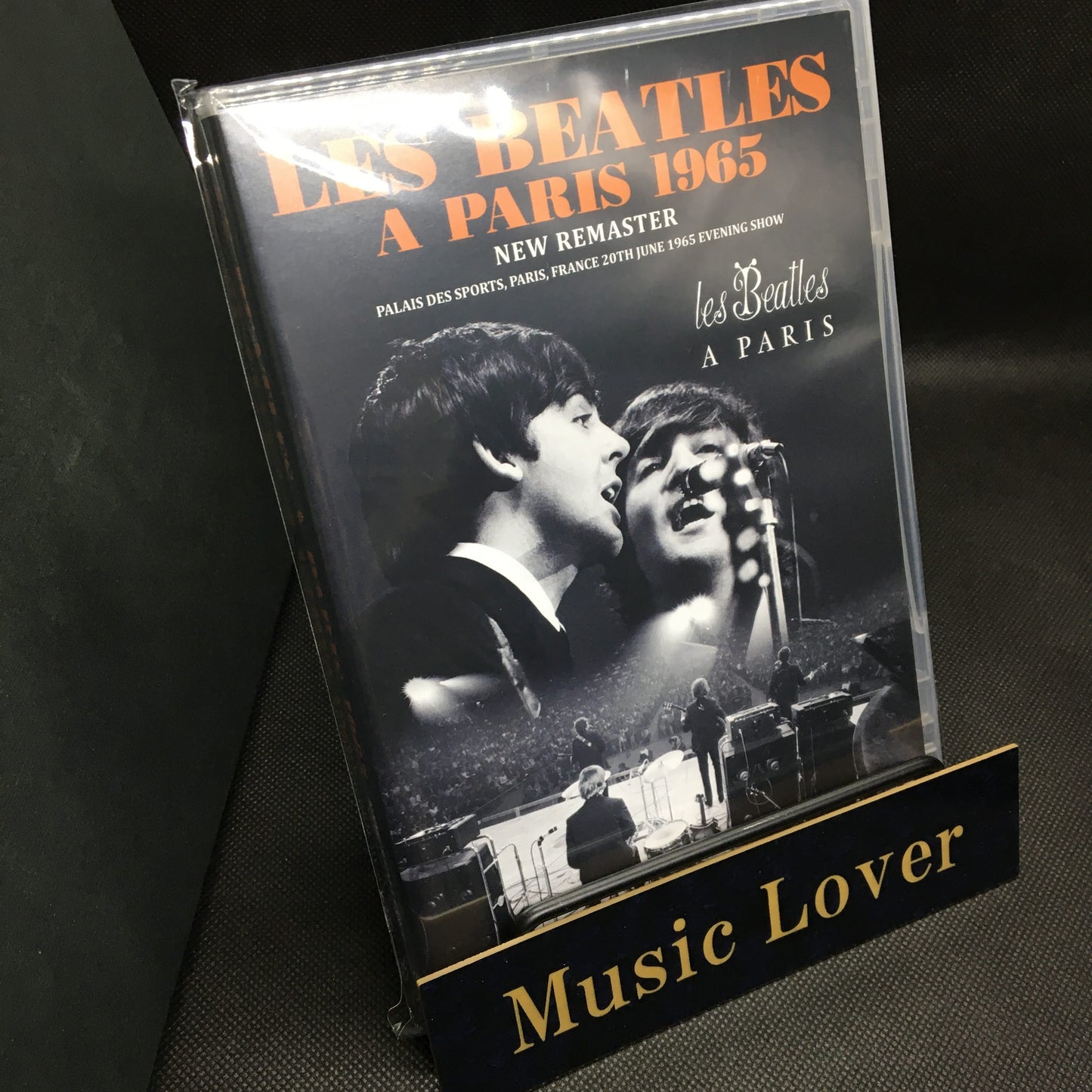 THE BEATLES / LES BEATLES A PARIS 1965 NEW REMASTER PRO-SHOT (1DVDR)