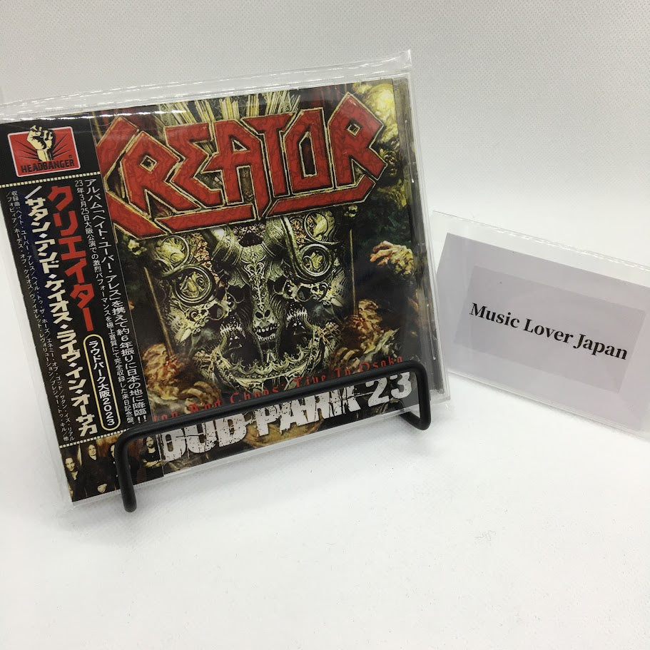 Kreator / Satan And Chaos:Live In Osaka Loud Park Osaka 2023 (1CDR)