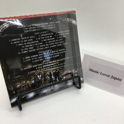 KISS / ALIVE ! 2013 BUDOKAN (4CD) Paper Sleeve with Obi Japan Tour 2013