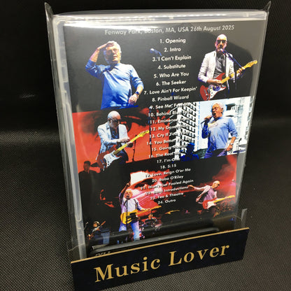 THE WHO / BOSTON 2025 (1DVDR)