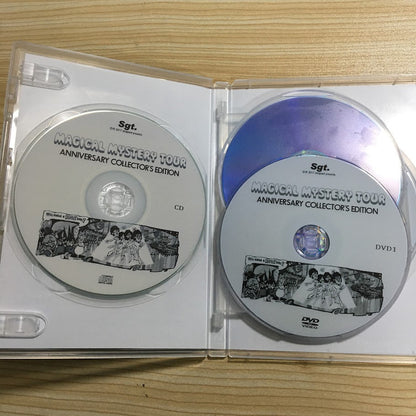 THE BEATLES / MAGICAL MYSTERY TOUR 50th ANNIVERSARY COLLECTOR'S EDITION 1CDR + 3DVDR