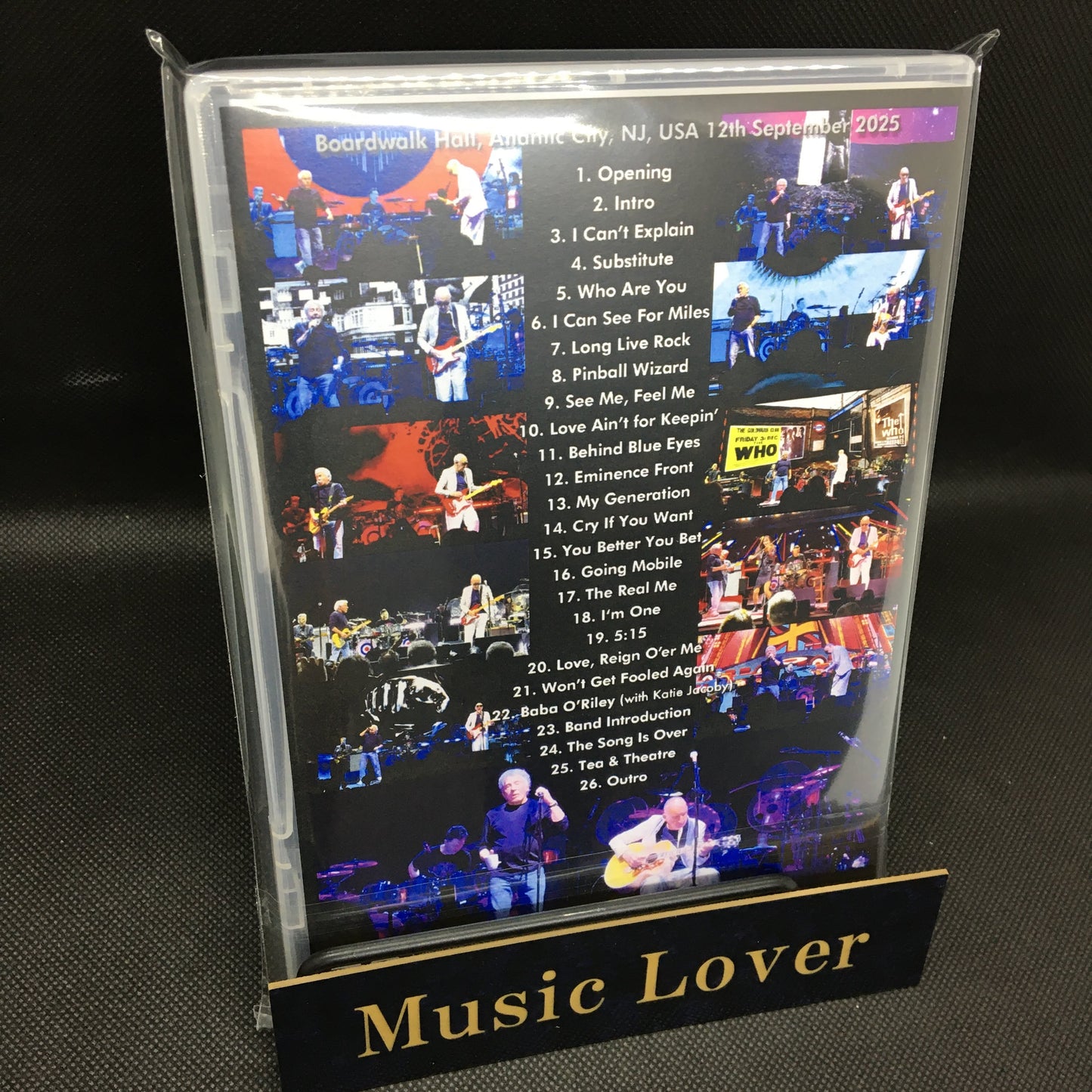 THE WHO / ATLANTIC CITY 2025 (1DVDR)