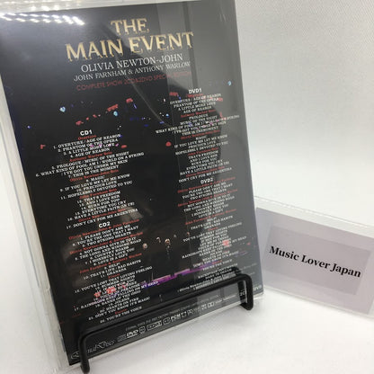 OLIVIA NEWTON-JOHN (with JOHN FARNHAM&ANTHONY WARLOW) / THE MAIN EVENT SPECIAL EDITION (2CD&2DVD)