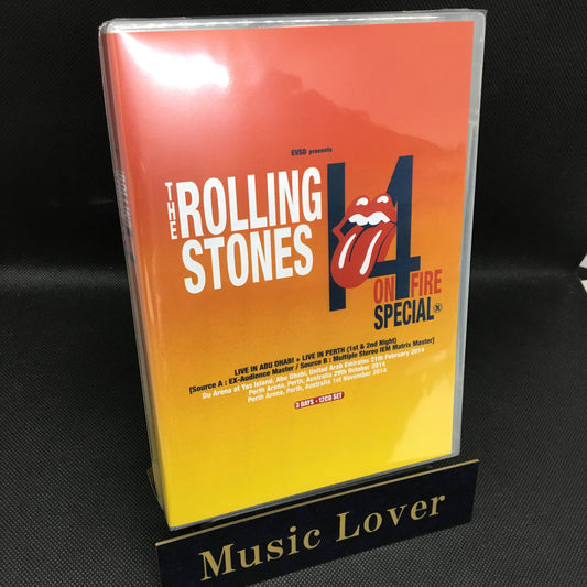 THE ROLLING STONES / EVSD PRESENTA 14 ON FIRE ESPECIAL 2014 Set de 3 días (12 CD)