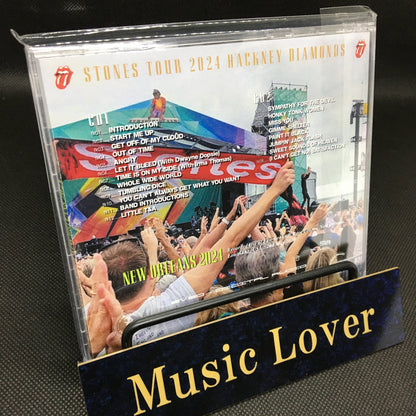 THE ROLLING STONES / HOUSTON 2024 NUEVA ORLEANS 2024 EAST RUTHERFORD 2024 3 Set (6 CD)