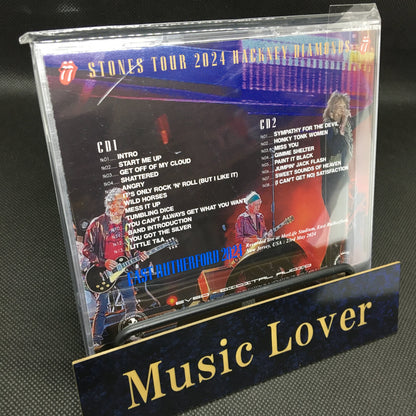 THE ROLLING STONES / HOUSTON 2024 NUEVA ORLEANS 2024 EAST RUTHERFORD 2024 3 Set (6 CD)