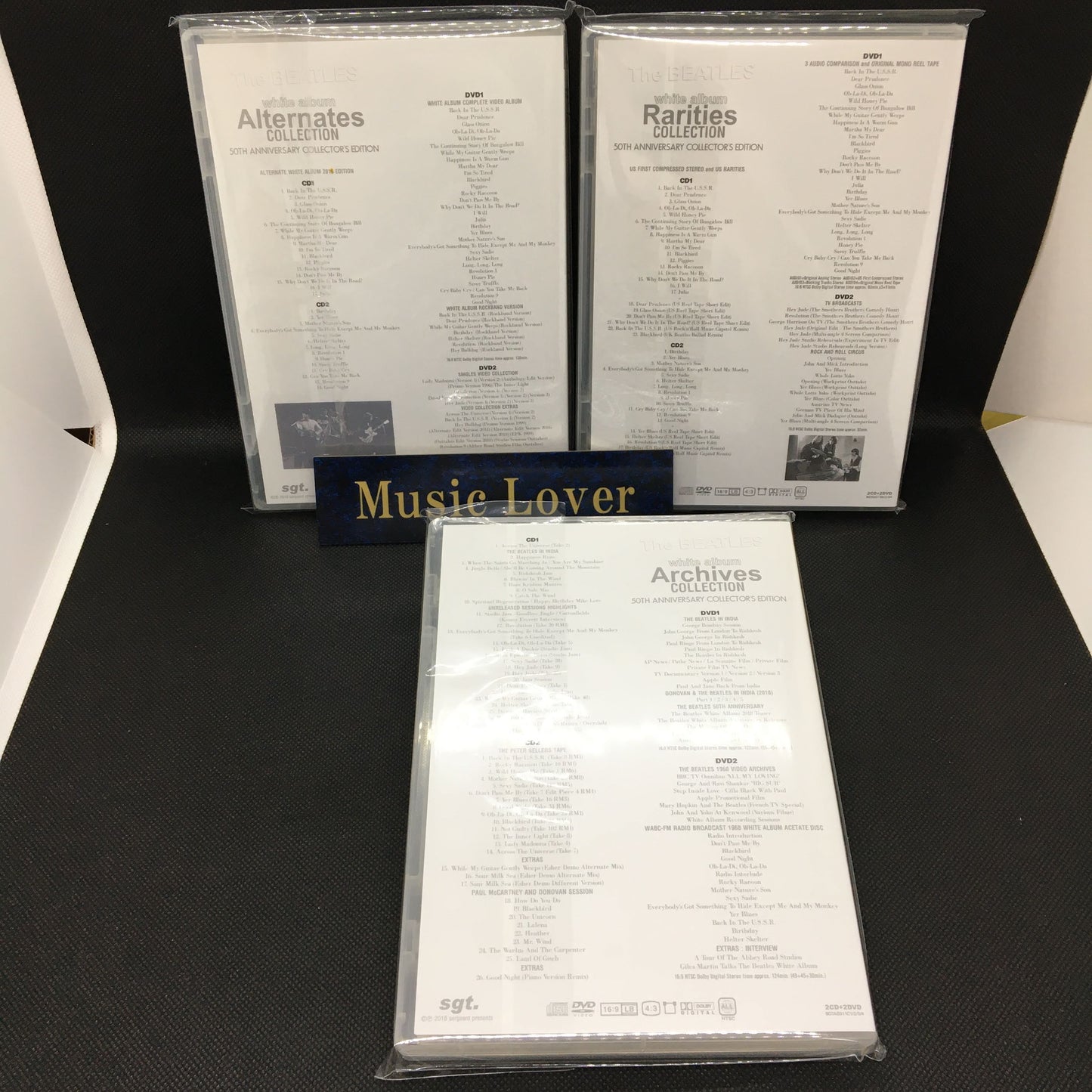 The Beatles / WHITE ALBUM 50th ALTERNATES RARITIES ARCHIVES (6CD+6DVD) 3 Set