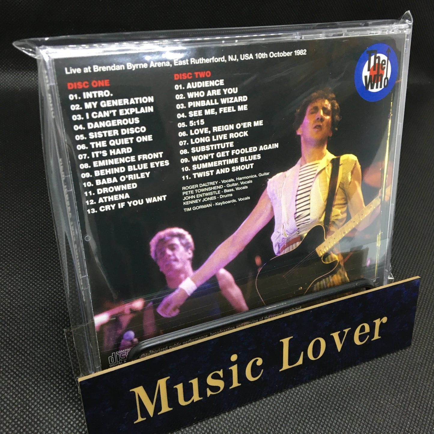 THE WHO / NEW JERSEY 1982 SOUNDBOARD (2CD)