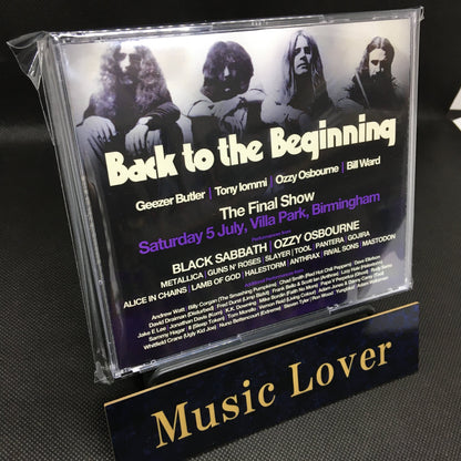 V.A. (BLACK SABBATH and FRIENDS) / BACK TO THE BEGINNING (6CDR) STEREO SOUNDBOARD