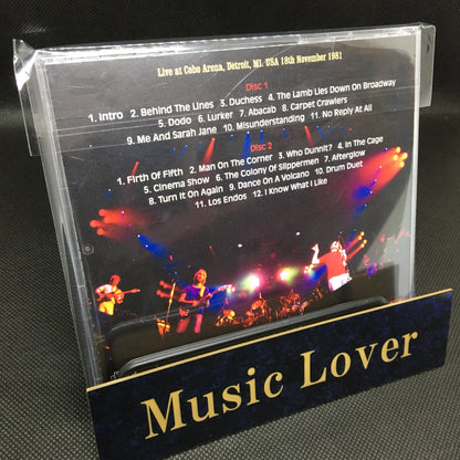 GENESIS / SARAH IN DETROIT 1981 (2CDR)