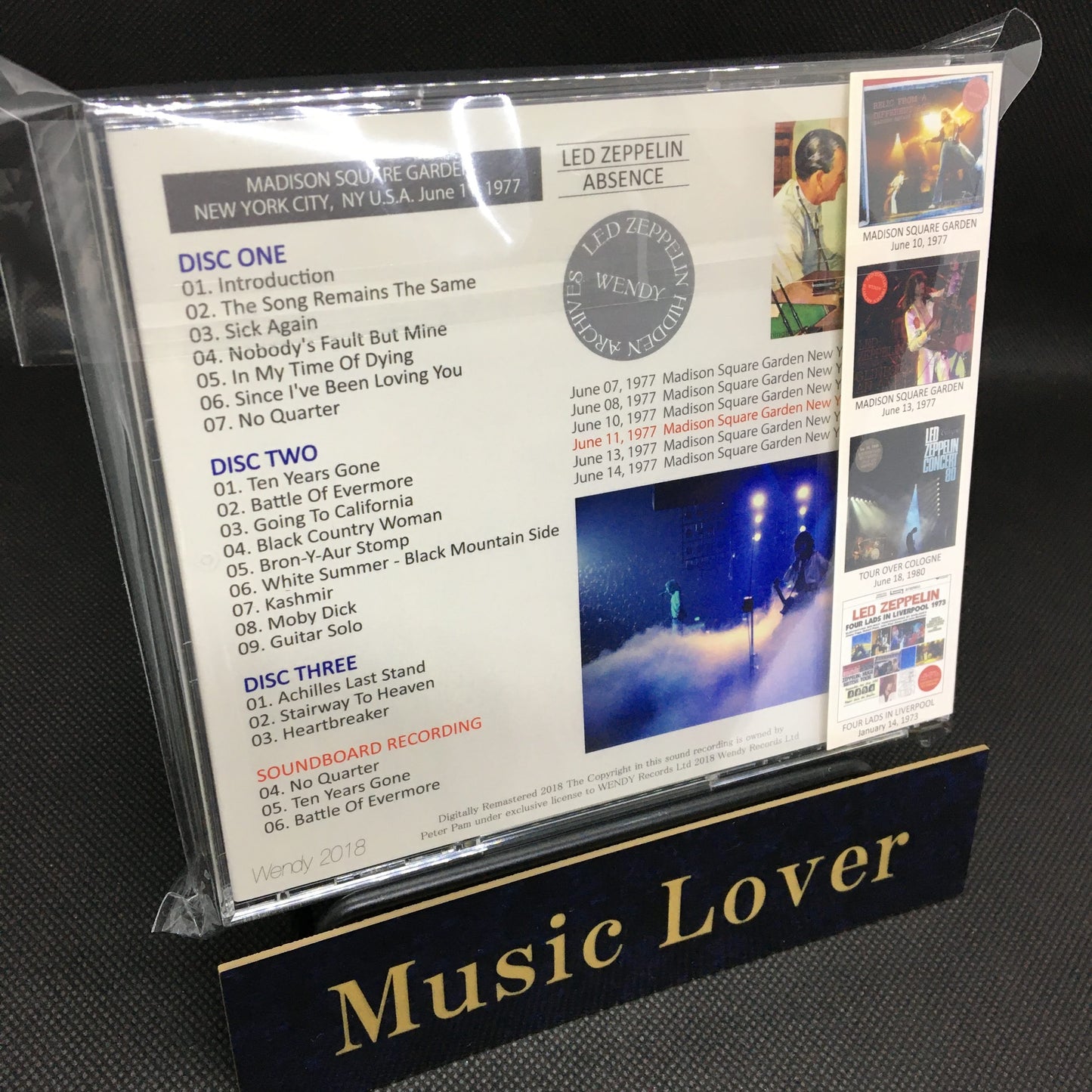 LED ZEPPELIN / ABSENCE 【3CD】