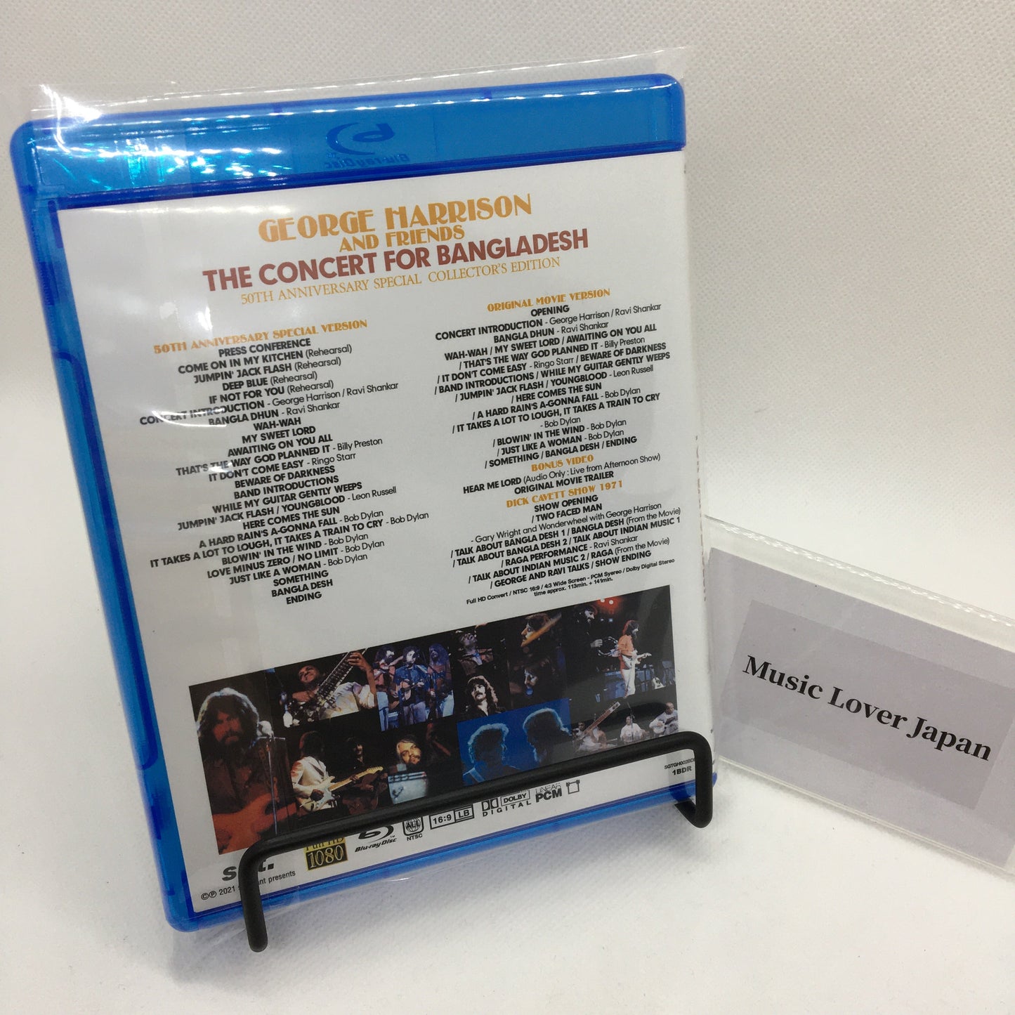 GEORGE HARRISON & FRIENDS / THE CONCERT FOR BANGLADESH (1BD-R)