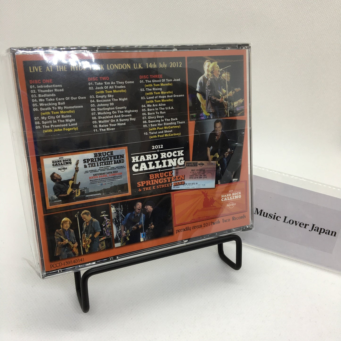 BRUCE SPRINGSTEEN / HARD ROCK CALLING 2012 【3CD】Paul McCartney