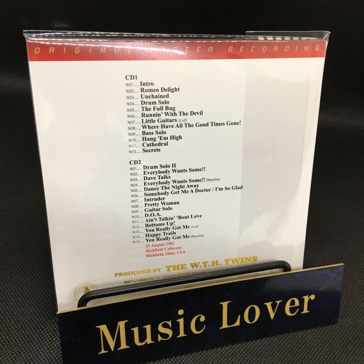 VAN HALEN / Detroit Ritchfield Phoenix Inglewood 1982 SOUNDBOARD 4 NIGHT SET (8CD) Empress Valley New!