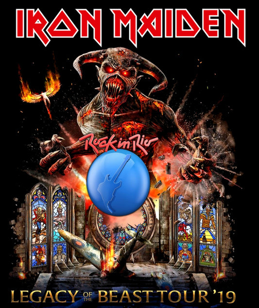 IRON MAIDEN / LEGACY OF THE BEAST YOUR 2019 (1BDR)