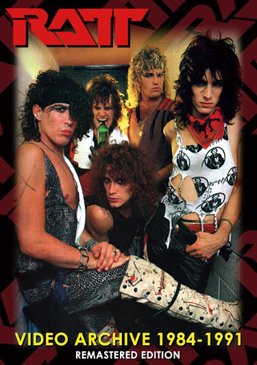 RATT / VIDEO ARCHIVE 1984-1991 REMASTERED EDITION PRO-SHOT (1DVDR)