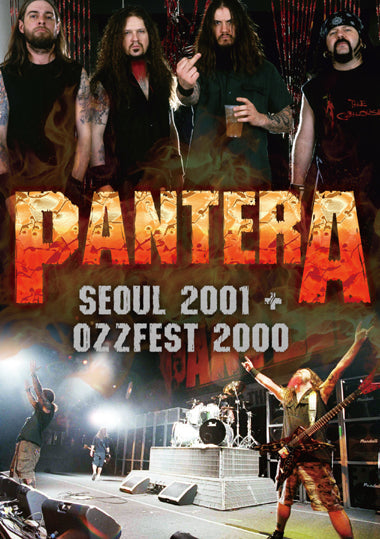 PANTERA / SEOUL 2001 + OZZFEST 2000 (1DVDR)