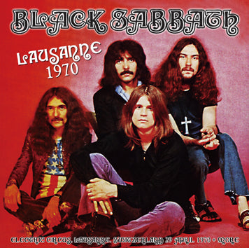 BLACK SABBATH / LAUSANNE 1970 (1CDR)