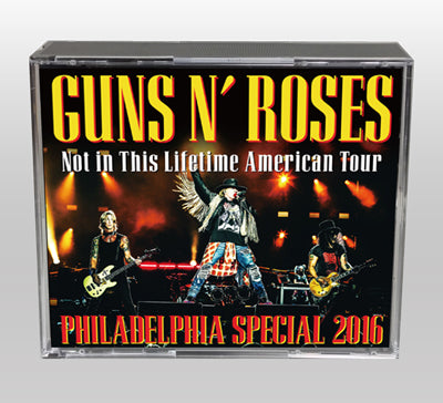 GUNS N' ROSES / PHILADELPHIA SPECIAL 2016 (2CDR+1DVDR)