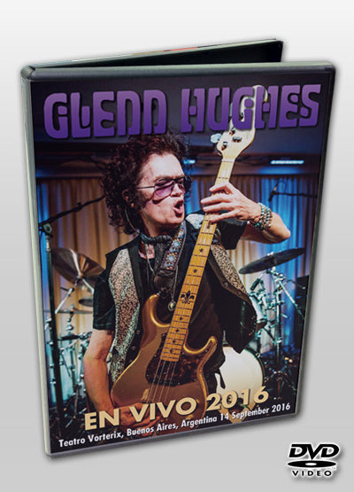 GLENN HUGHES / EN VIVO 2016 (1DVDR)