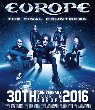 EUROPA / LA GIRA DEL 30 ANIVERSARIO DE THE FINAL COUNTDOWN EN EUROPA (1BDR)