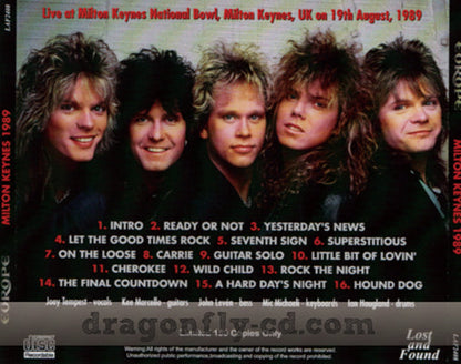 EUROPE / MILTON KEYNES 1989 (1CDR)