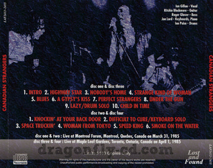 DEEP PURPLE / EXTRAÑOS CANADIENSES (4CDR)