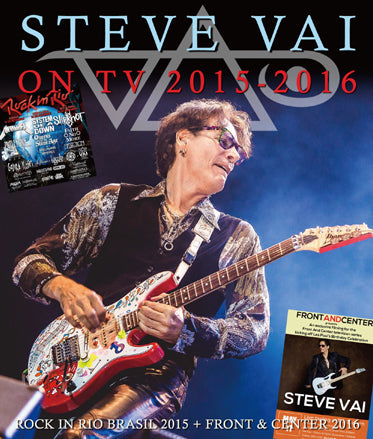 STEVE VAI / ON TV 2015 - 2016 PRO-SHOT (1BDR)
