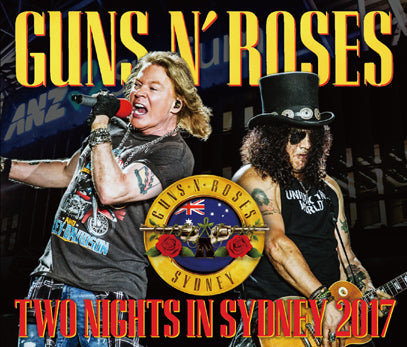 GUNS N' ROSES / TWO NIGHTS IN SYDNEY 2017 (5CDR)