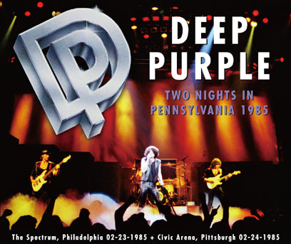 DEEP PURPLE / DOS NOCHES EN PENSILVANIA 1985 (4 CD)