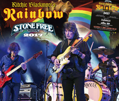 RITCHIE BLACKMORE'S RAINBOW / STONE FREE FESTIVAL 2017 (2CDR+1DVDR)