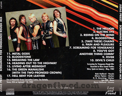 JUDAS PRIEST / SCREAMING FOR VENGEANCE ROUGH MIX (1CDR)