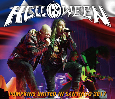 HELLOWEEN / PUMPKINS UNITED IN SANTIAGO 2017 (3CDR+1DVDR)