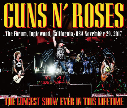 GUNS N' ROSES / THE LONGEST SHOW EVER IN THIS LIFETIME (6CDR)