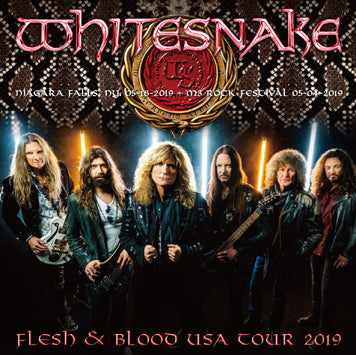 WHITESNAKE / FLESH & BLOOD USA TOUR 2019 (1CDR+1BDR)