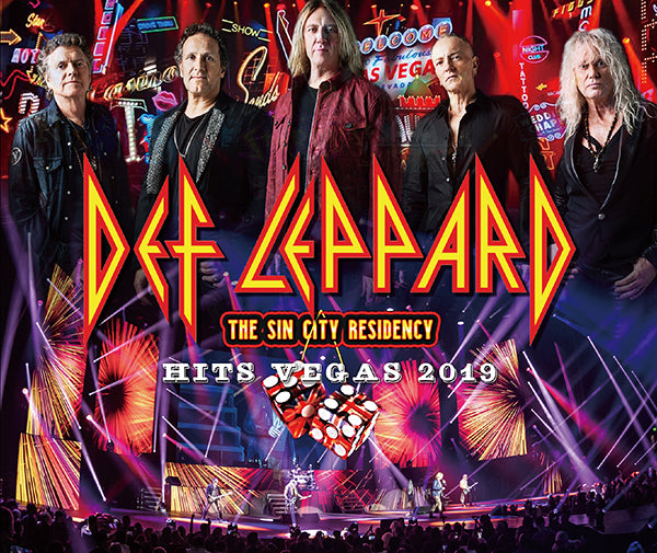 DEF LEPPARD / ÉXITOS EN LAS VEGAS 2019 (2CDR+1BDR)