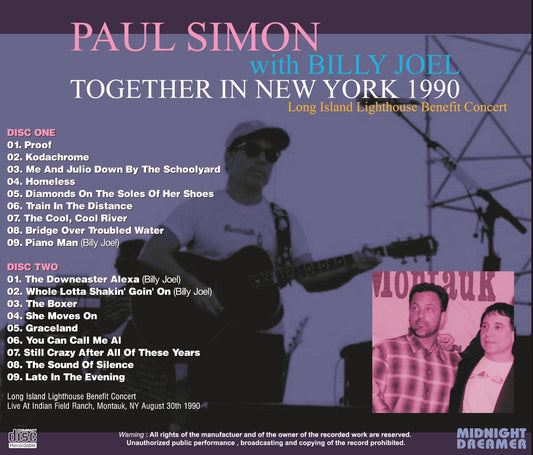 PAUL SIMON / JUNTOS EN NUEVA YORK 1990 (2CDR)