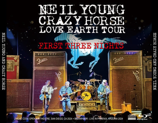NEIL YOUNG &amp; CRAZY HORSE / LOVE EARTH TOUR 2024 PRIMERAS TRES NOCHES (3 HABITACIONES + 1 BAÑO)
