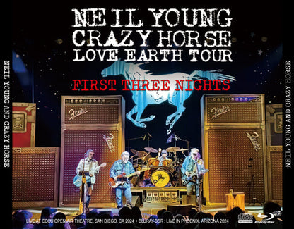 NEIL YOUNG &amp; CRAZY HORSE / LOVE EARTH TOUR 2024 PRIMERAS TRES NOCHES (3 HABITACIONES + 1 BAÑO)