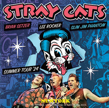 STRAY CATS / TOUR ESTIVO A NEW YORK 2024 (1CDR)