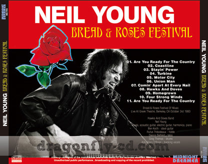 NEIL YOUNG / BREAD & ROSES FESTIVAL (1CDR)