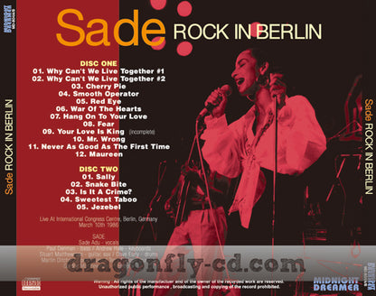 SADE / ROCK IN BERLIN (2CDR)