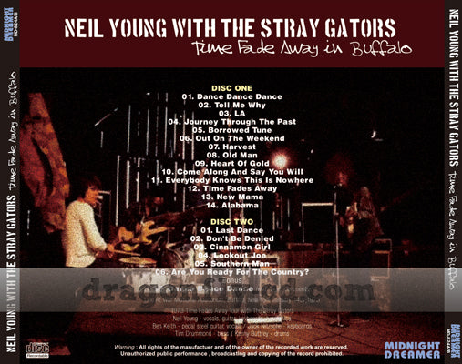 NEIL YOUNG WITH THE STRAY GATORS / TIME FADE AWAY IN BUFFALO (2CDR)
