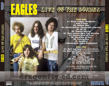 EAGLES / LIVE ON THE BORDER (2CDR)