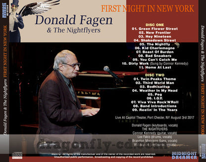 DONALD FAGEN / FIRST NIGHT IN NEW YORK (2CDR)