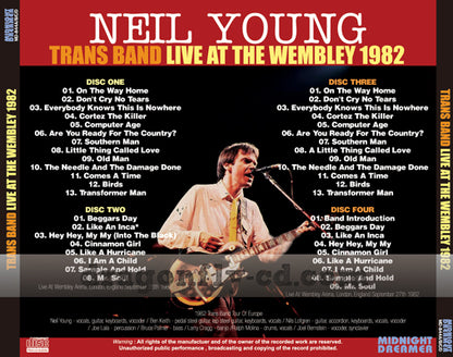 NEIL YOUNG / LIVE AT WEMBLEY 1982 (4CDR)