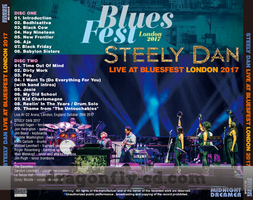 STEELY DAN / BLUESFEST LONDON 2017 (2CDR)