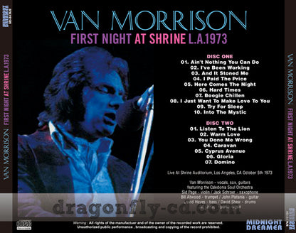 VAN MORRISON / FIRST NIGHT AT SHRINE L.A. 1973 (2CDR)